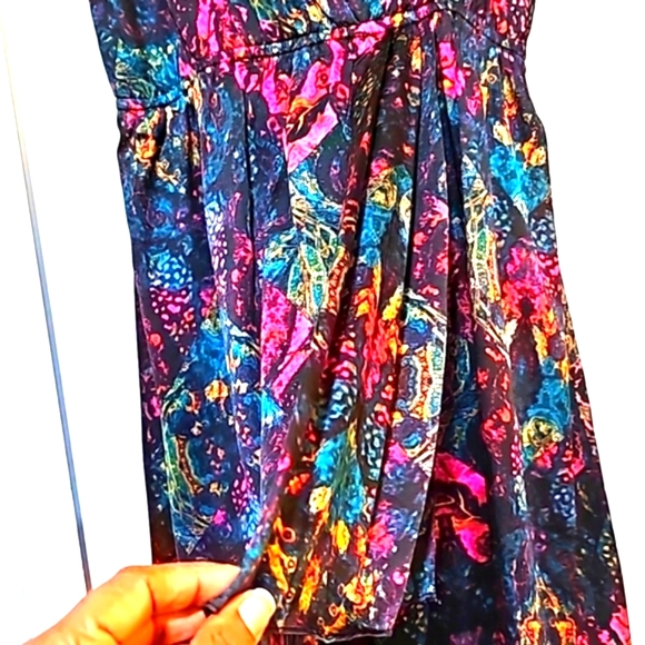BCBGeneration formal Occasion dress Multi colors small nwt - Picture 7 of 12